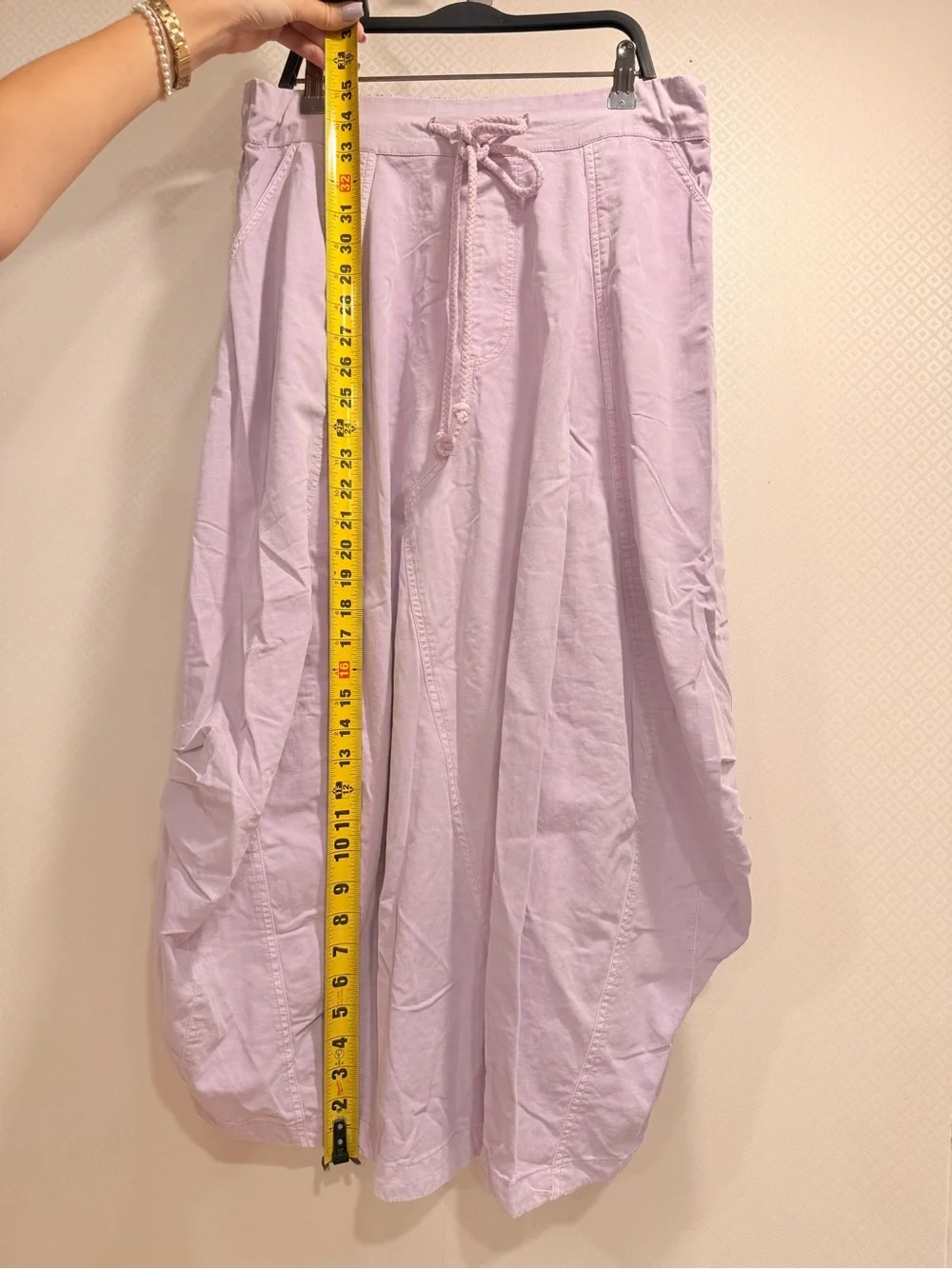 NWT Free People Willow Poplin Maxi Skirt in Pink Lavender Size M